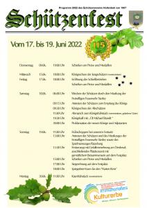Newsletter Schützenfestprogramm -0